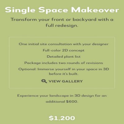 Single Space Make Over